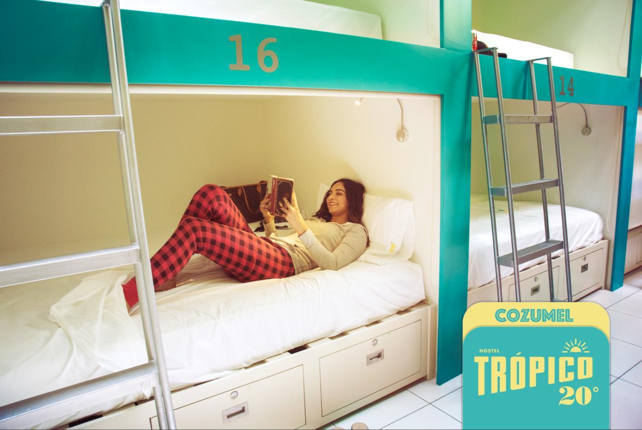 Hostel Frente Al Mar Tropico 20º Косумел Екстериор снимка