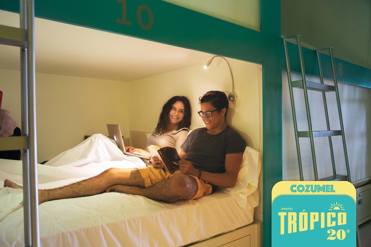 Hostel Frente Al Mar Tropico 20º Косумел Екстериор снимка